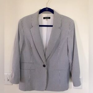 Striped Nine West Blazer